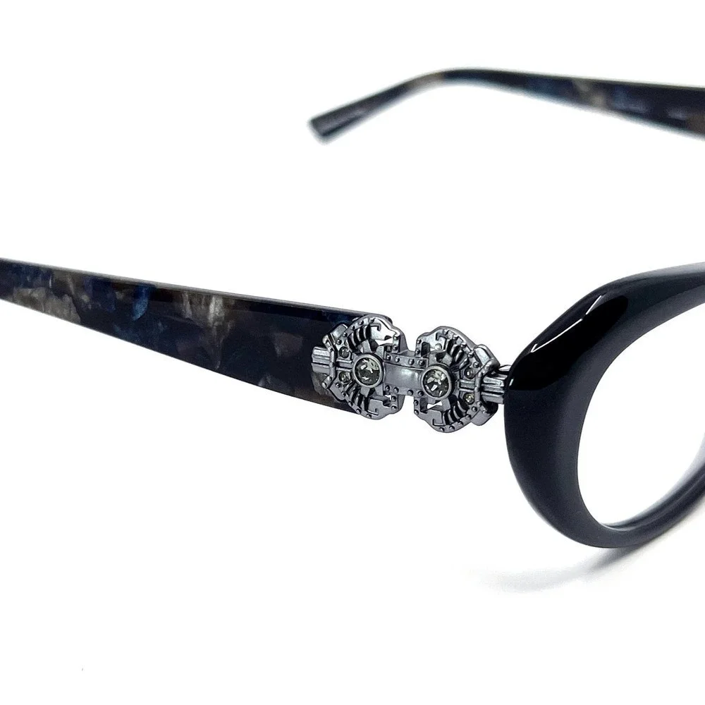 BADGLEY MISCHKA Eyeglasses Juliet BLK Authentic New!